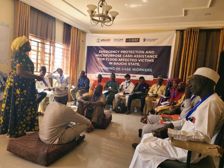 Safer World Foundation, with support from  IOM Announce Grant Agreement to Provide Emergency Protection and Multipurpose Cash Assistance to Flood-Affected Populations in Bauchi State